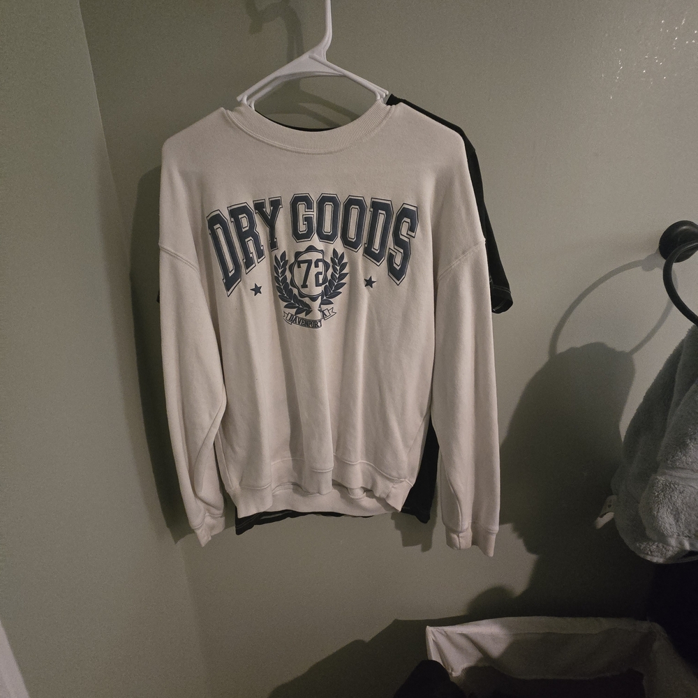 Dry Goods Cream Crewneck Sweater